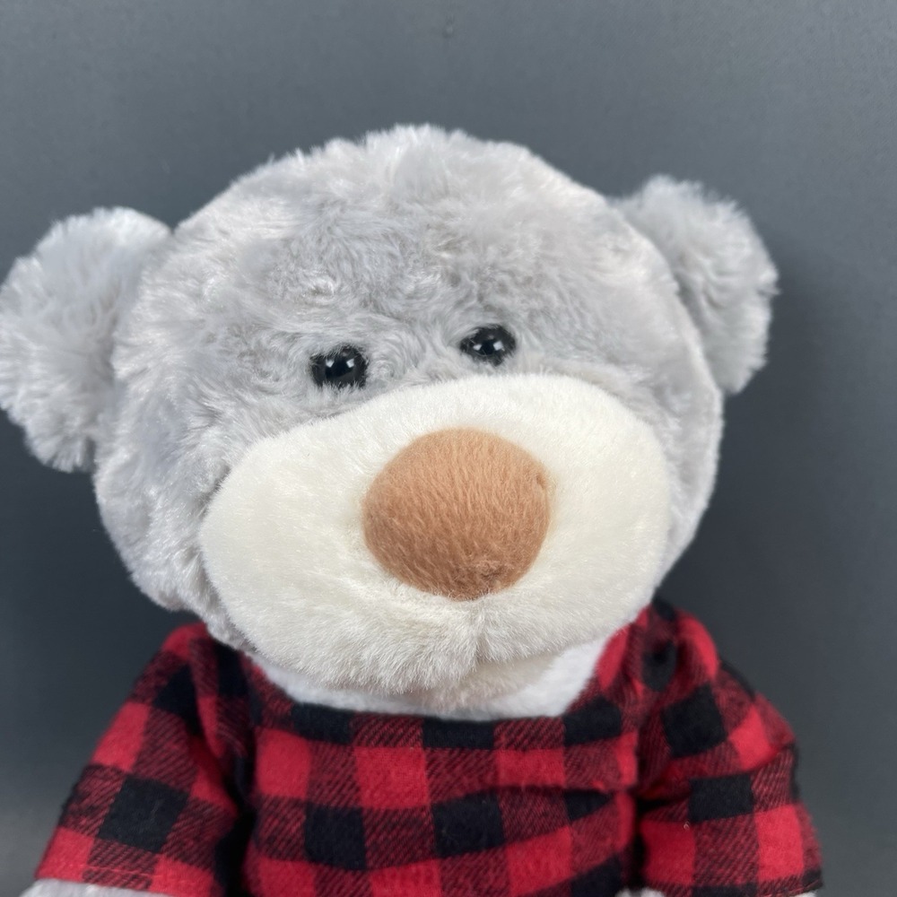Sound N Light Bear Have Yourself Merry Little Christmas Animated Gray  VIDEO - Picture 2 of 16